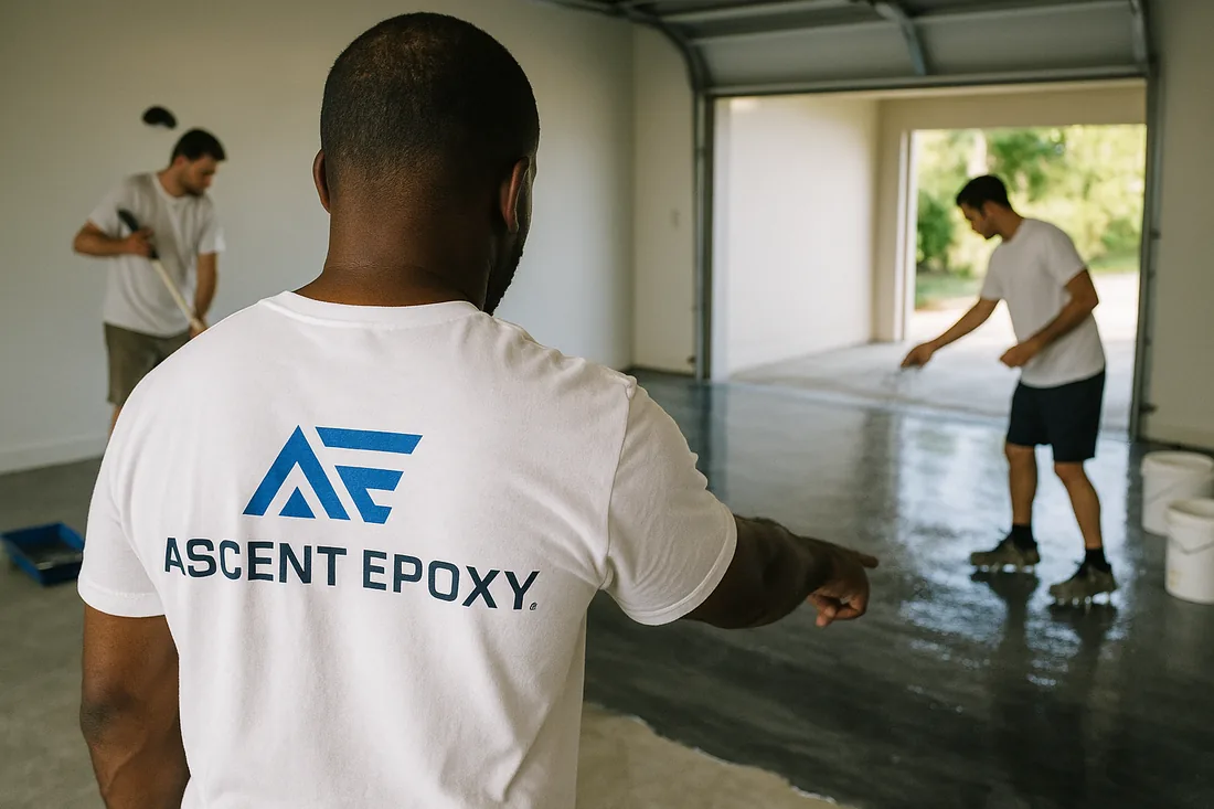 Ascent Epoxy Broward installation crew