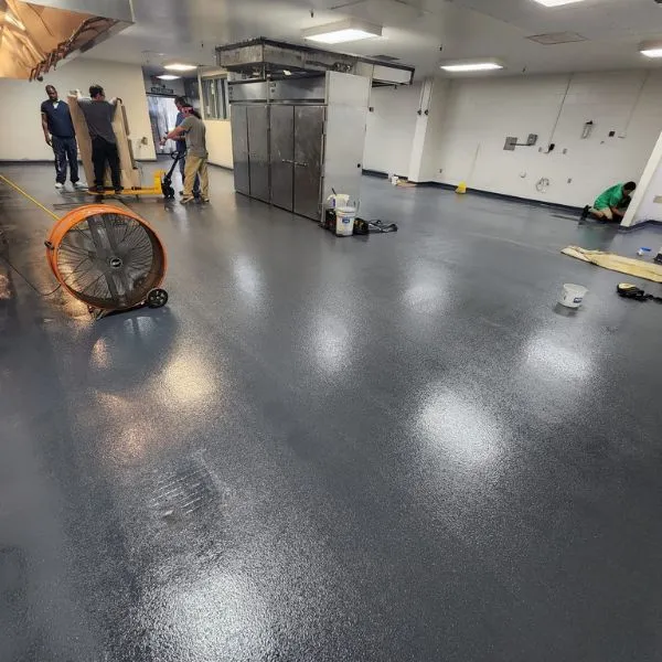 Commercial floor coating Broward County